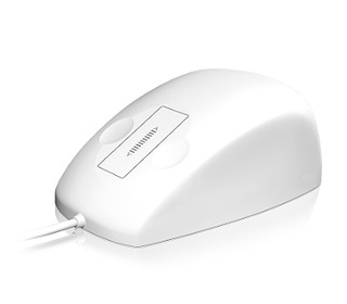 KeySonic KSM-5030M-W souris Bureau Ambidextre USB Type-A