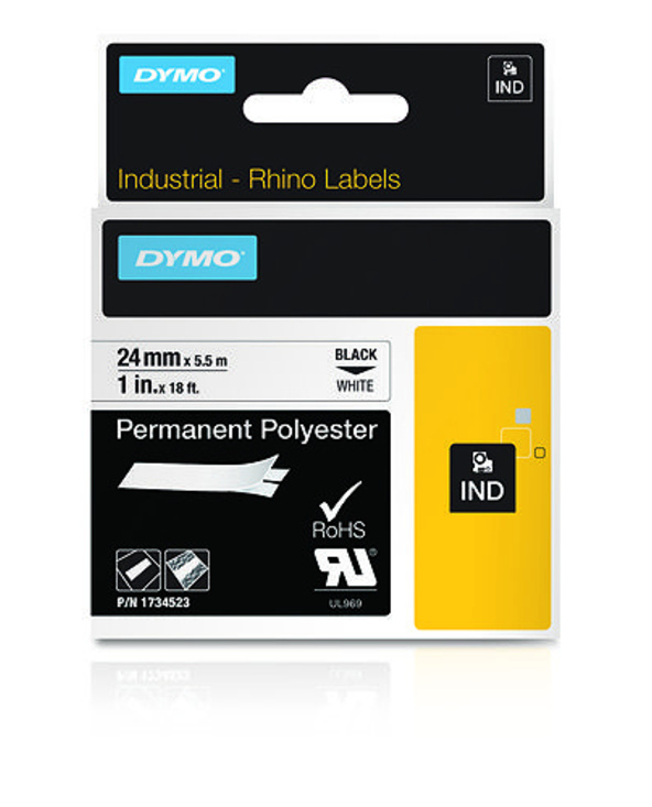 DYMO Polyester Permanent IND