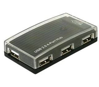 DeLOCK HUB USB 2.0 external 4 port 480 Mbit/s