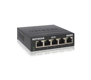 NETGEAR GS305 Non-géré L2 Gigabit Ethernet (10/100/1000) Noir