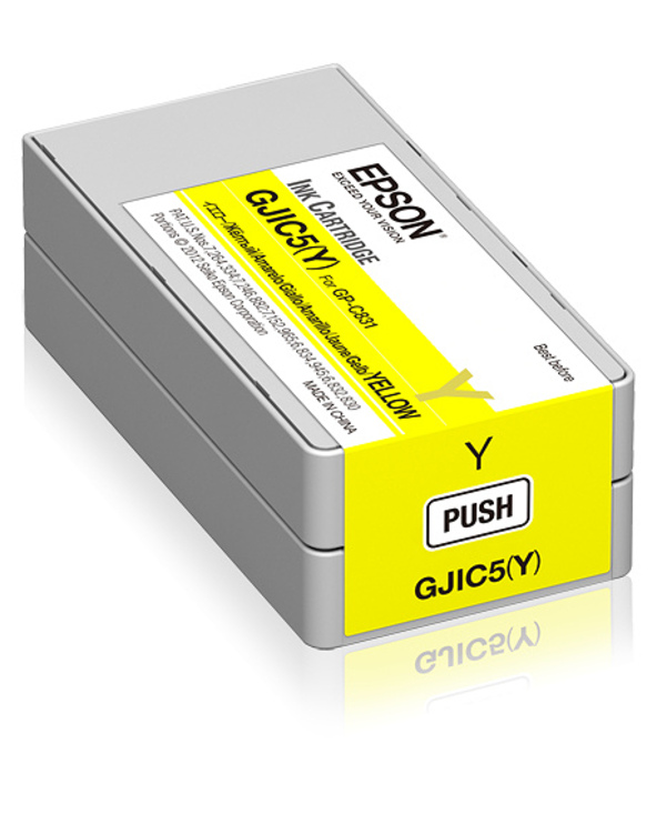 Epson GJIC5(Y): Ink cartridge for ColorWorks C831 (Yellow) (MOQ10)