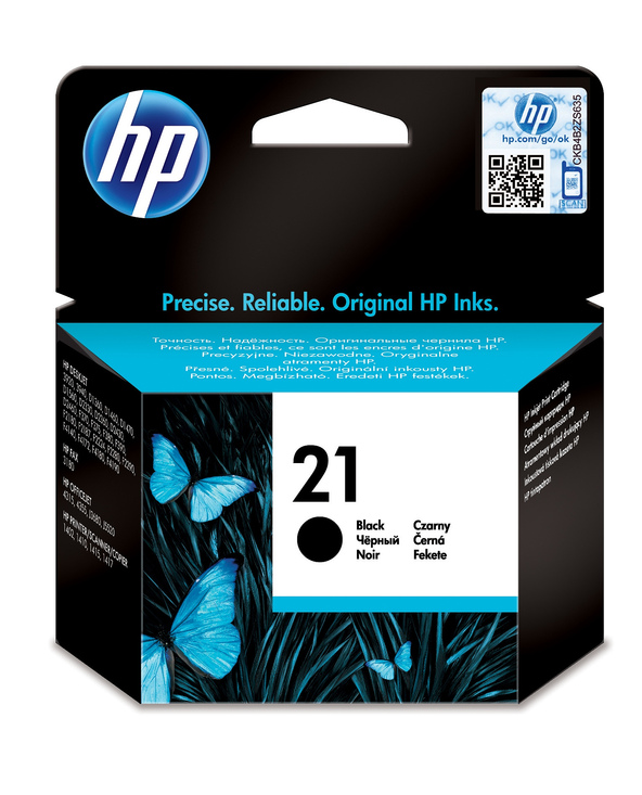 HP 21 cartouche d'encre noir authentique