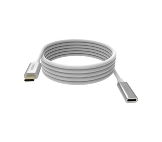 Vision TC 2MUSBCEXT câble USB 2 m USB 3.2 Gen 2 (3.1 Gen 2) USB C Blanc