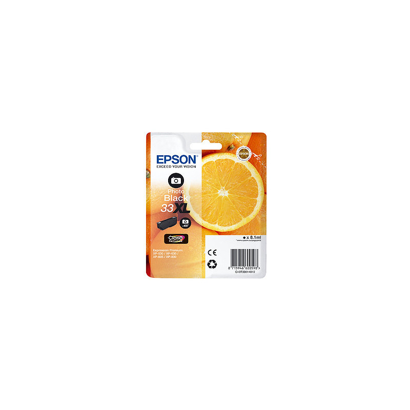 Epson Oranges C13T33614010 cartouche d'encre 1 pièce(s) Original Photo noire