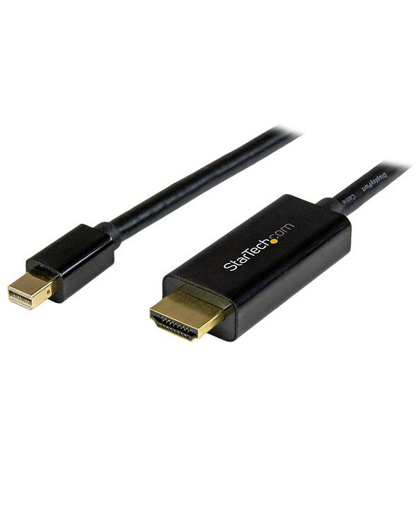 StarTech.com Câble adaptateur Mini DisplayPort vers HDMI de 5 m - 4K 30 Hz - Noir