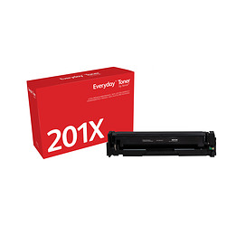 Everyday Toner Noir  de Xerox compatible avec HP 201X (CF400X/ CRG-045HBK), Grande capacité