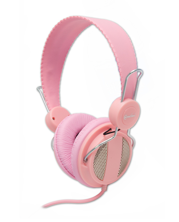 SYBA CL-AUD63024 écouteur/casque Avec fil Arceau Rose