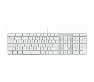 Mobility Lab ML300368 clavier Bureau USB AZERTY Français Argent