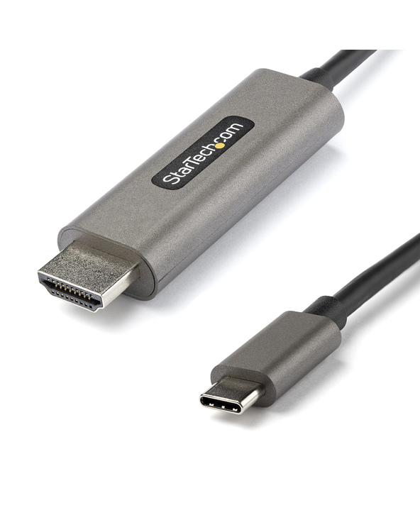 StarTech.com Câble USB C vers HDMI 4K 60Hz HDR10 1m - Câble Adaptateur Vidéo Ultra HD USB Type-C vers HDMI 4K 2.0b - Convertisse