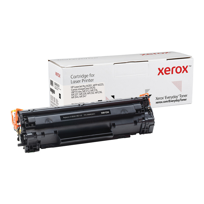 Everyday Toner Noir  de Xerox compatible avec HP 83X (CF283X/ CRG-137), Grande capacité