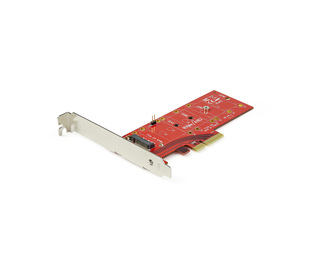 StarTech.com Adaptateur SSD PCIe M2 - x4 PCIe 3.0 NVMe / AHCI / NGFF / M-Key - Low Profile et Full Profile - Adaptateur SSD PCI 