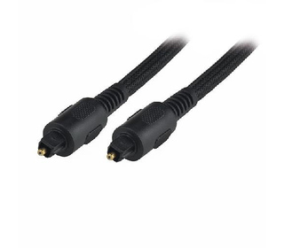 MCL 3m Toslink câble audio Noir