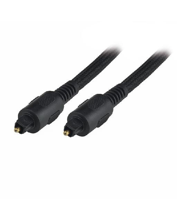 MCL 3m Toslink câble audio Noir
