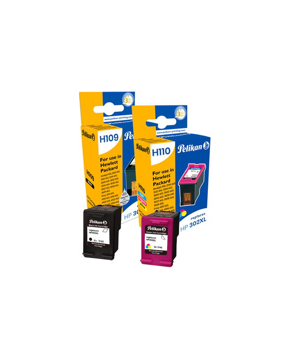 Pelikan 4950870 Cartouche de toner 2 pièce(s) Compatible Noir, Cyan, Magenta, Jaune