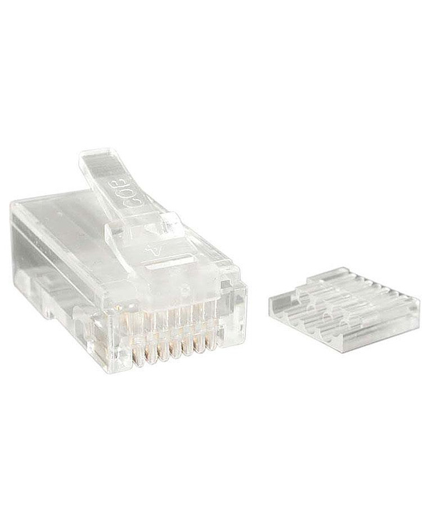 StarTech.com CRJ45C6STR50 connecteur de fils RJ-45 Transparent