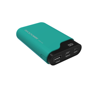 RealPower PB-7500C 7500 mAh Noir, Vert