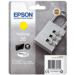Epson Padlock Singlepack Yellow 35 DURABrite Ultra Ink