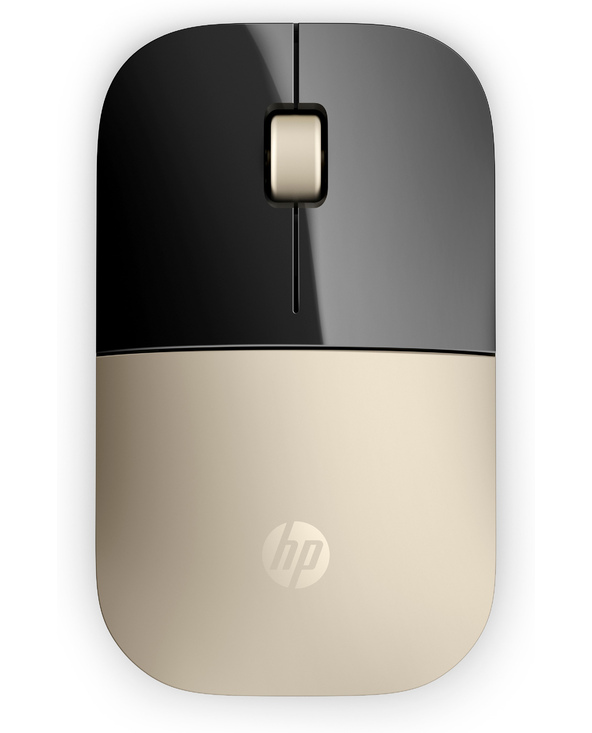 HP Souris sans fil Z3700 or