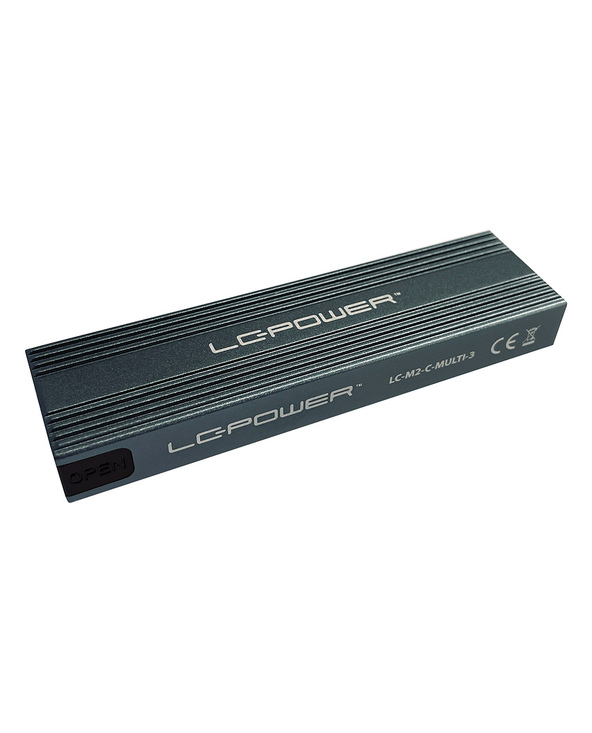 LC-Power LC-M2-C-MULTI-3 Boîtier de disques de stockage Enceinte ssd Anthracite M.2