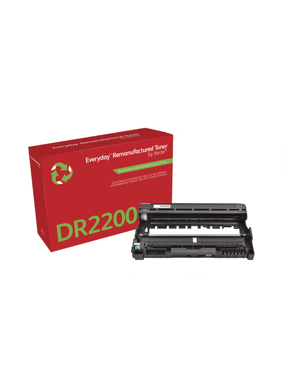 Remanufacturé Everyday Tambour remanufacturé Mono Everyday de Xerox compatible avec Brother DR2200, Capacité standard