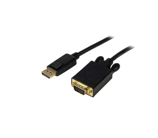 StarTech.com Adaptateur DisplayPort vers VGA - Câble Display Port Mâle VGA Mâle 1920x1200 - Noir 1,8m