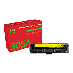 Everyday Toner Jaune  de Xerox compatible avec HP 305A (CE412A), Capacité standard