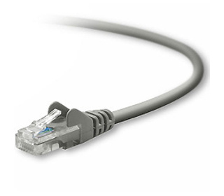 Belkin CAT5e Patch Cable Snagless Molded câble de réseau Gris 15 m