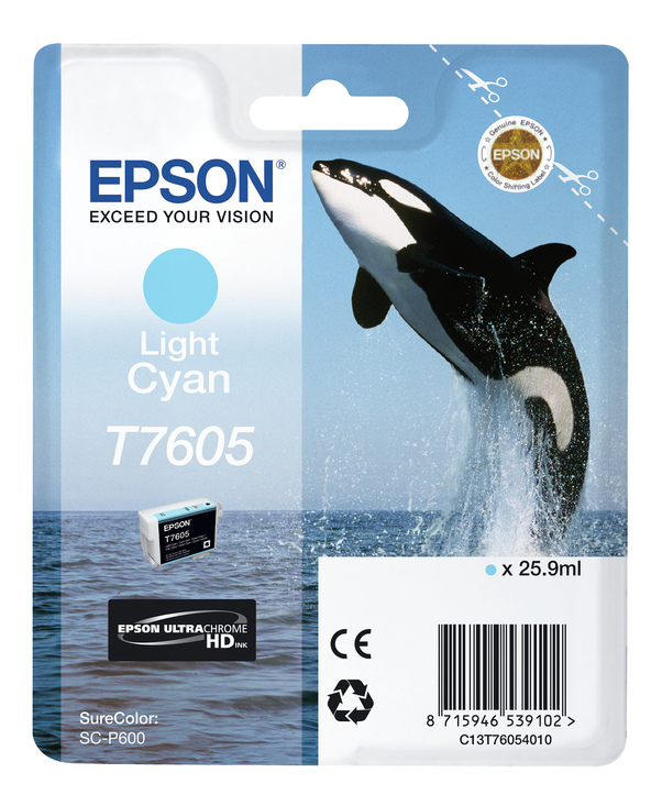 Epson T7605 Cyan clair