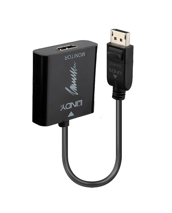 Lindy 41068 câble vidéo et adaptateur 1,5 m DisplayPort HDMI Type A (Standard) Noir