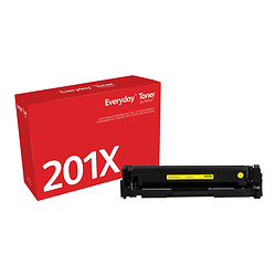 Everyday Toner Jaune  de Xerox compatible avec HP 201X (CF402X/ CRG-045HY), Grande capacité