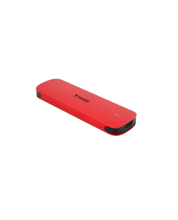 TooQ TQE-2201R Boîtier de disques de stockage Enceinte ssd Rouge M.2