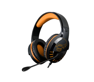 Spirit of Gamer PRO-H3 Casque Avec fil Arceau Jouer Noir, Orange