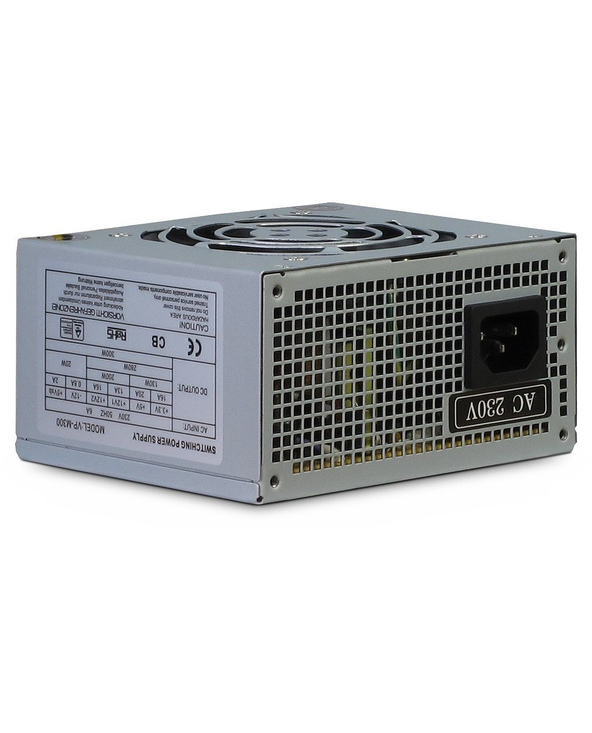 Inter-Tech VP-M300 unité d'alimentation d'énergie 300 W 20+4 pin ATX ATX Métallique, Argent