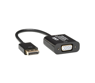 Tripp Lite P134-06N-VGA-V2 câble vidéo et adaptateur 0,15 m DisplayPort VGA (HD15) Noir