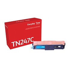 Everyday Toner Cyan  de Xerox compatible avec Brother TN-247C, Grande capacité
