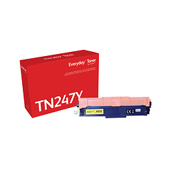Everyday Toner Jaune  de Xerox compatible avec Brother TN-247Y, Grande capacité