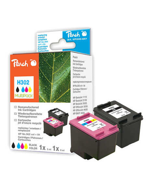 Peach PI300-657 PagePack Noir, Cyan, Magenta, Jaune