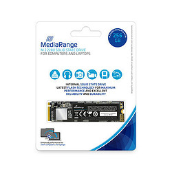 MediaRange MR1031 disque SSD M.2 256 Go PCI Express 3.1 NVMe 3D TLC NAND