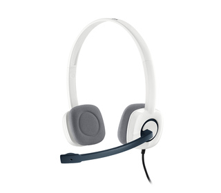 Logitech H150 Casque Avec fil Arceau Bureau/Centre d'appels Blanc