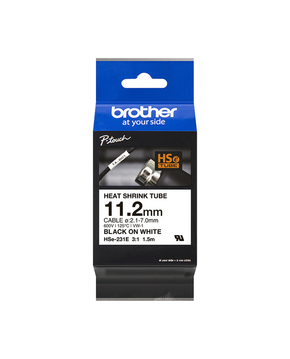 Brother HSE-231E ruban d'impression Noir