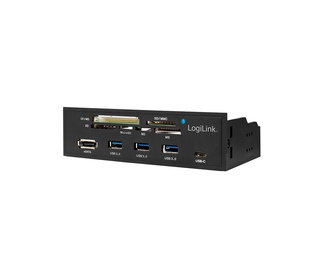 LogiLink UA0341 lecteur de carte mémoire SATA Interne Noir