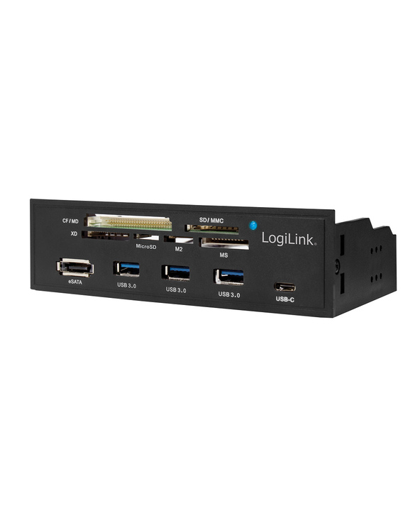LogiLink UA0341 lecteur de carte mémoire SATA Interne Noir