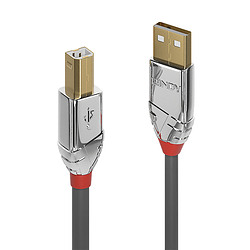 Lindy 36645 câble USB 7,5 m USB 2.0 USB A USB B Gris