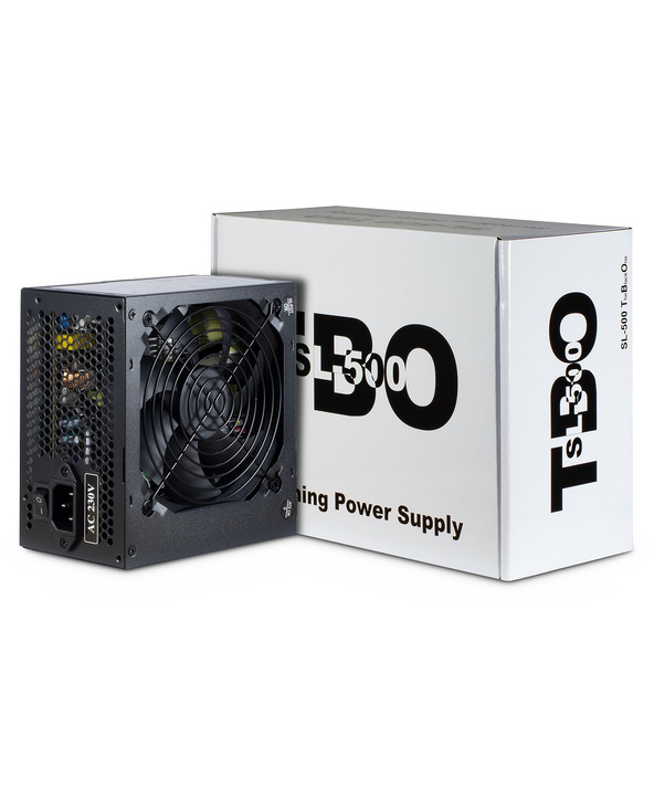 Inter-Tech SL-500 TBO unité d'alimentation d'énergie 500 W 20+4 pin ATX ATX Noir