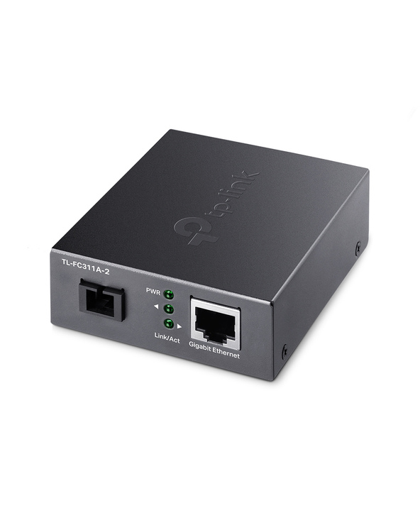 TP-Link TL-FC311A-2 convertisseur de support réseau 1000 Mbit/s Monomode Noir TP-Link TL-FC311A-2 convertisseur de support réseau 1000 Mbit/s Monomode Noir