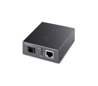 TP-Link TL-FC311B-2 convertisseur de support réseau 1000 Mbit/s Monomode Noir