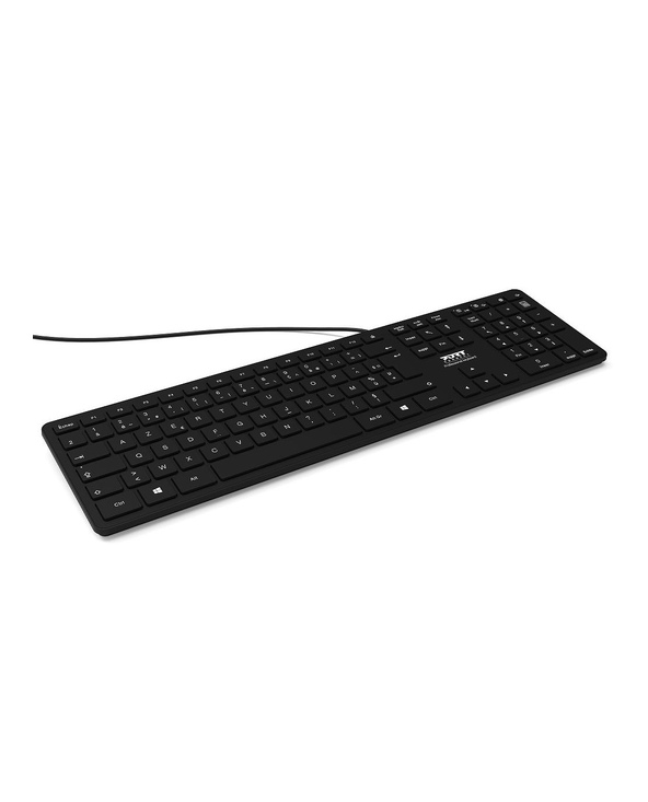 Port Designs 900754-FR clavier Bureau USB AZERTY Français Noir