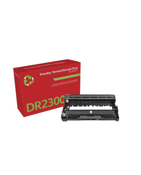 Remanufacturé Everyday Tambour remanufacturé Mono Everyday de Xerox compatible avec Brother DR2300, Capacité standard Remanufacturé Everyday Tambour remanufacturé Mono Everyday de Xerox compatible avec Brother DR2300, Capacité standard