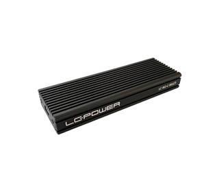 LC-Power LC-M2-C-MULTI Boîtier de disques de stockage Enceinte ssd Noir M.2