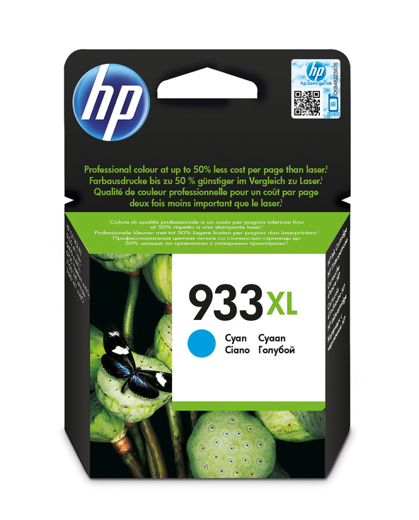 HP 933XL cartouche d'encre cyan grande capacité authentique HP 933XL cartouche d'encre cyan grande capacité authentique